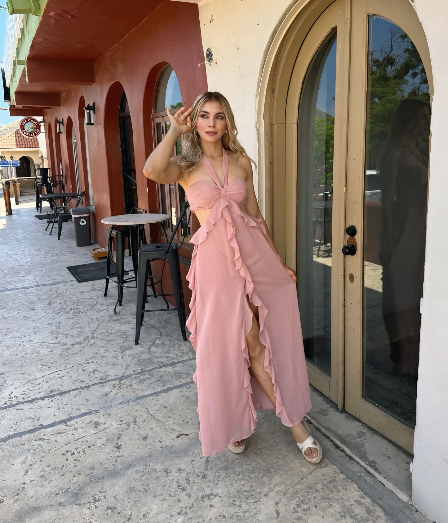 Rashel Dress Rosa