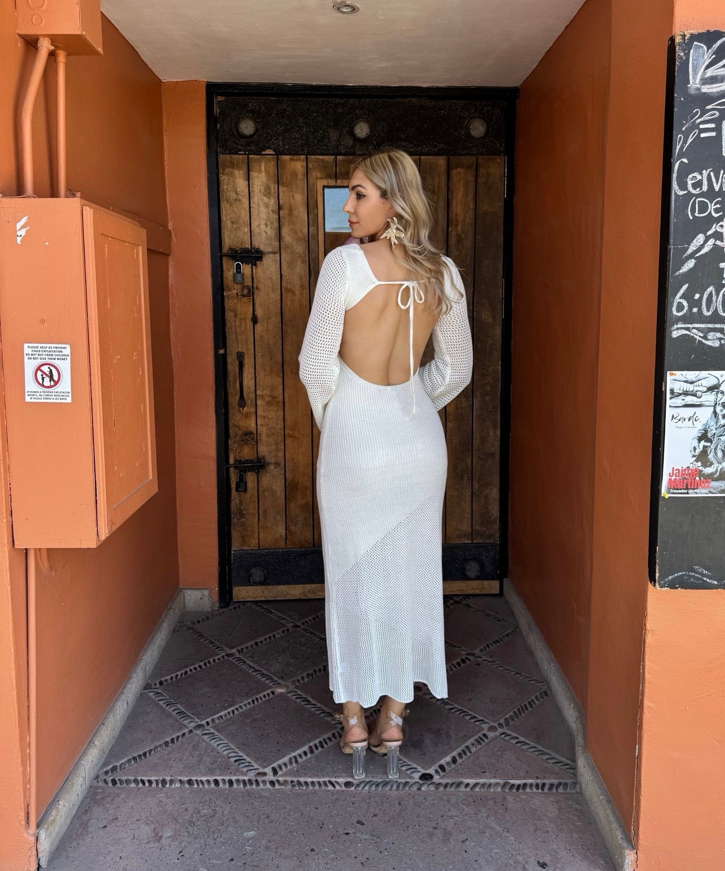 Sur Beach Dress Blanco (RESTOCK)