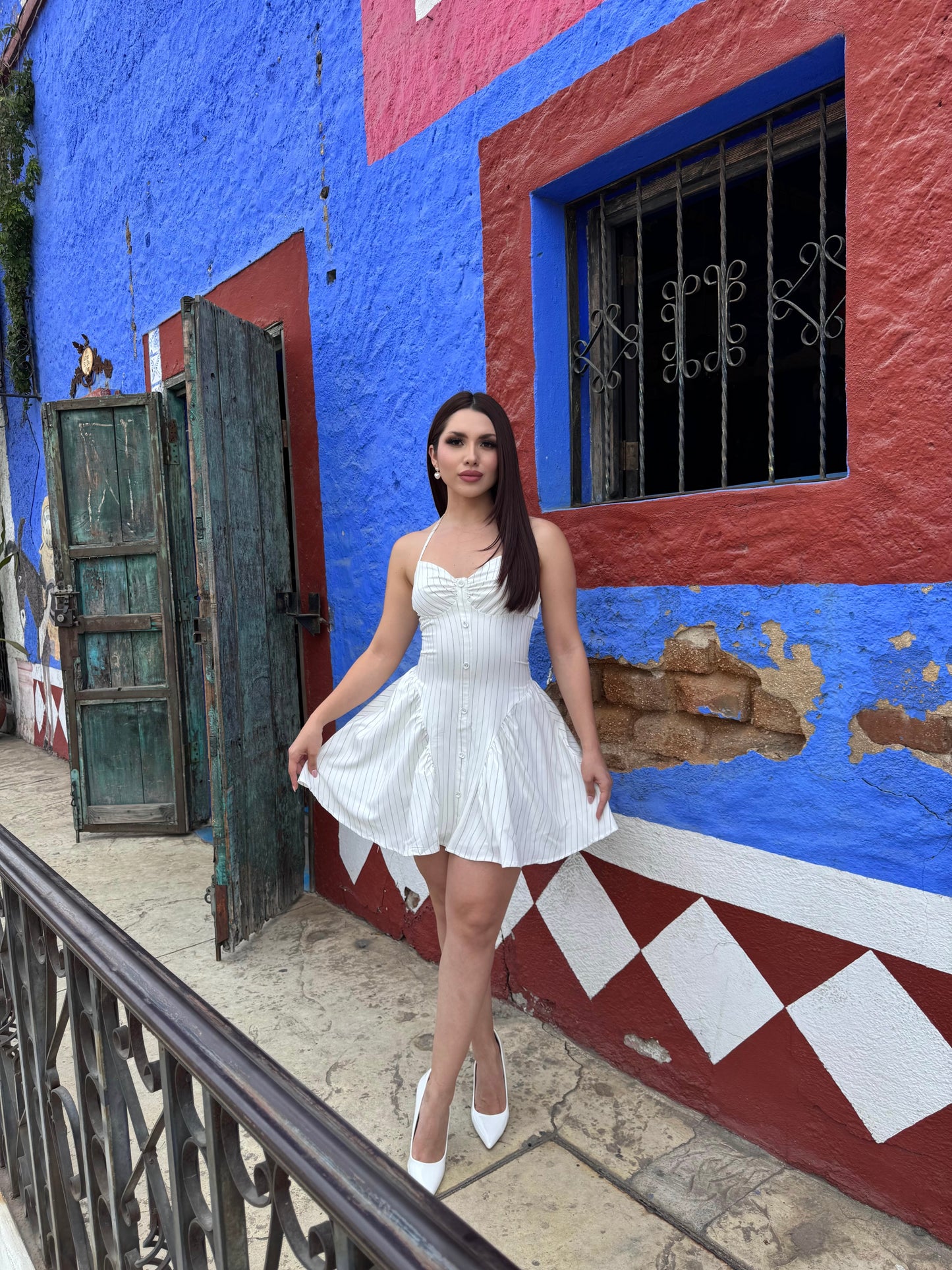 Catalina Dress Blanco