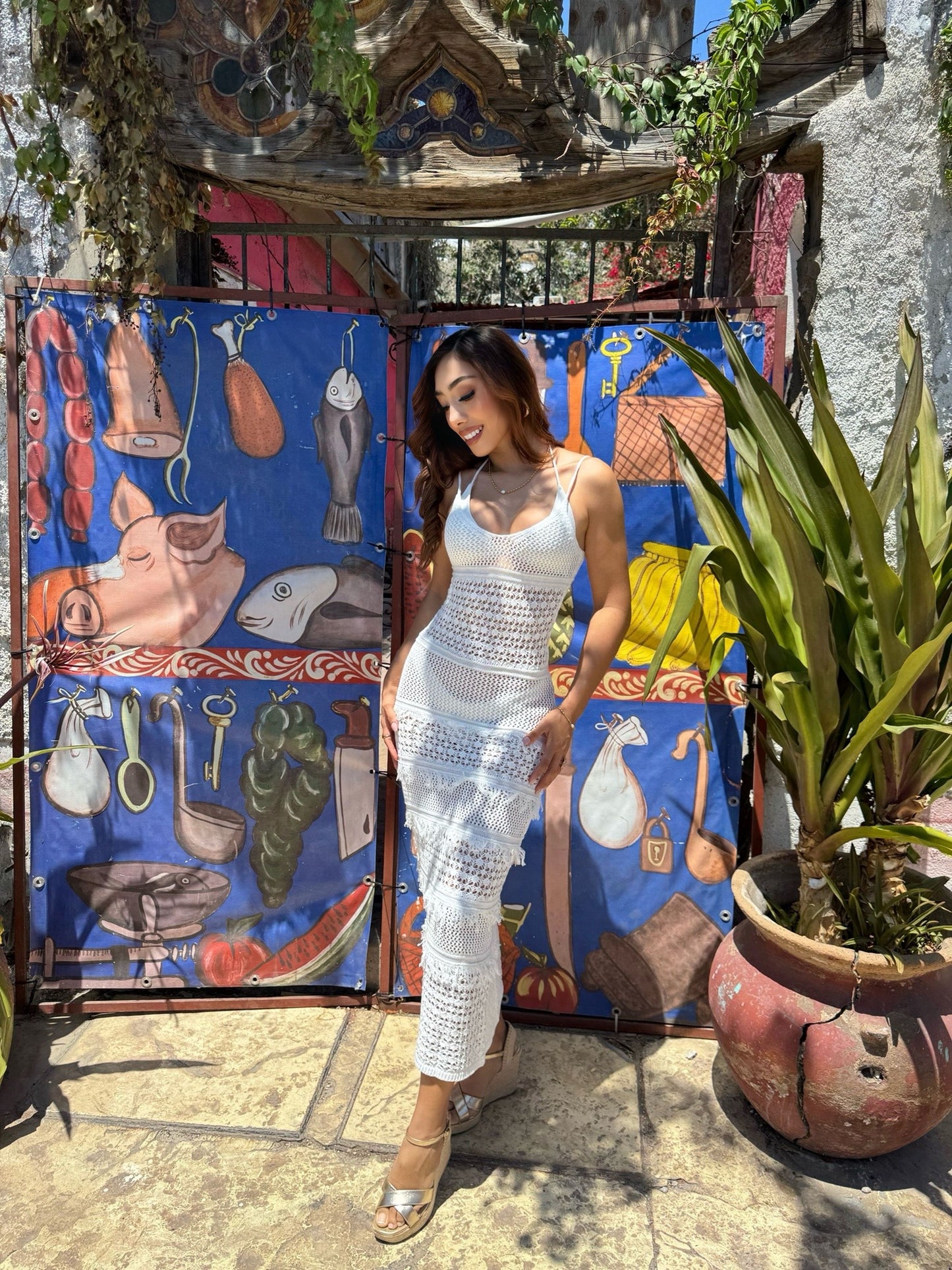Olivia Dress Blanco