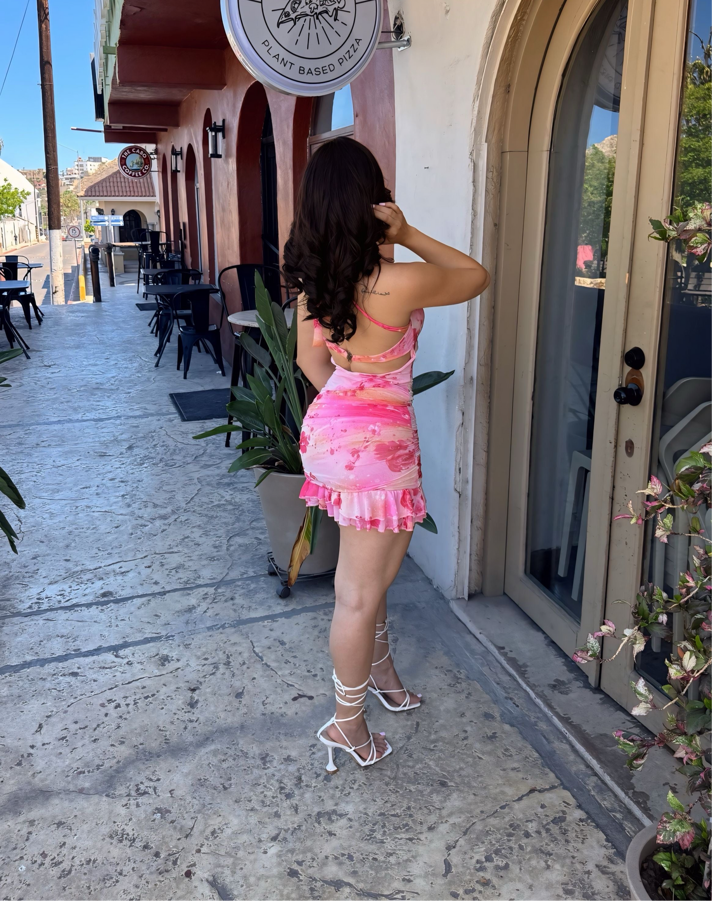 Marisela Dress Rosa