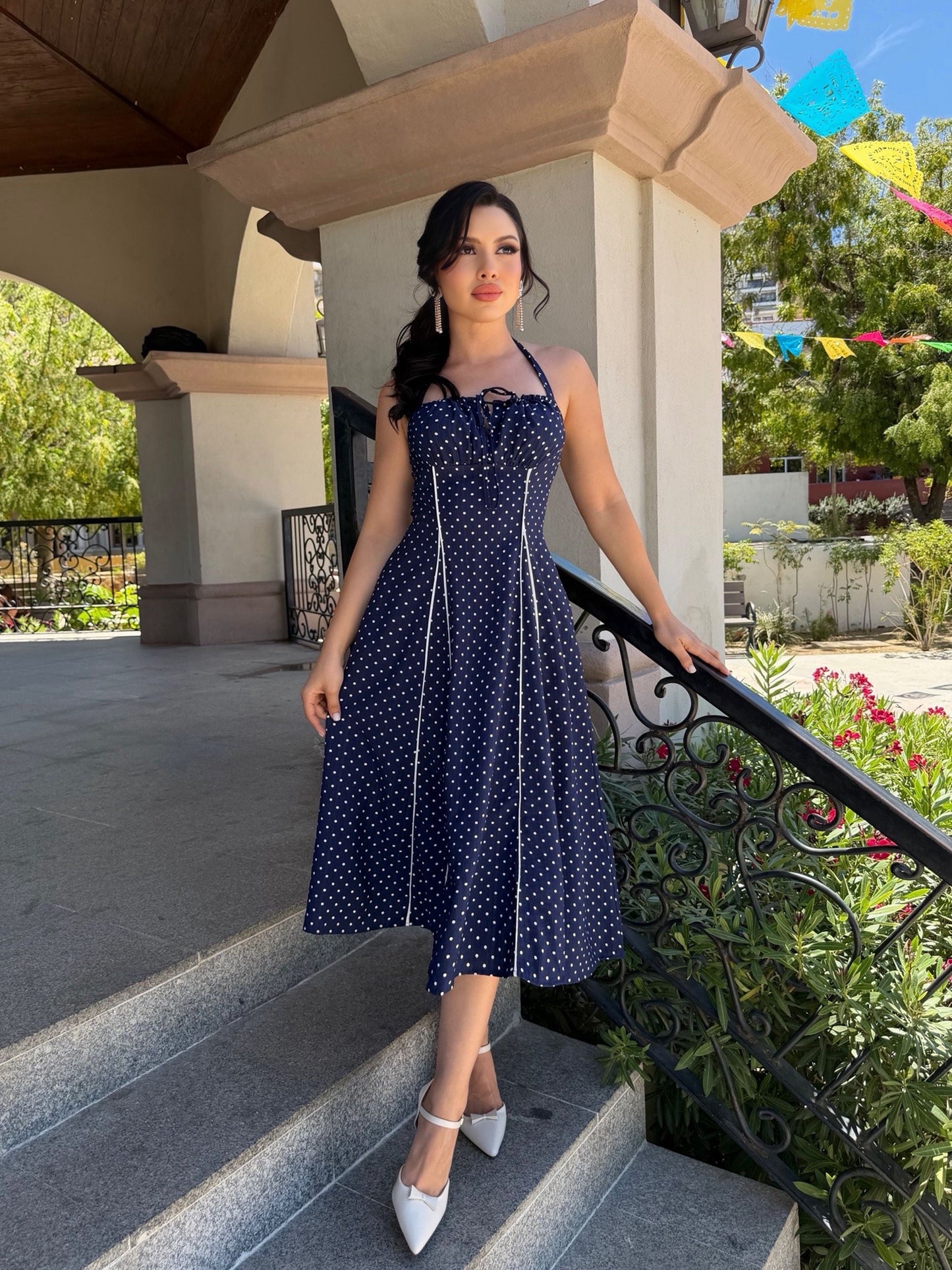 Mina Dress Azul