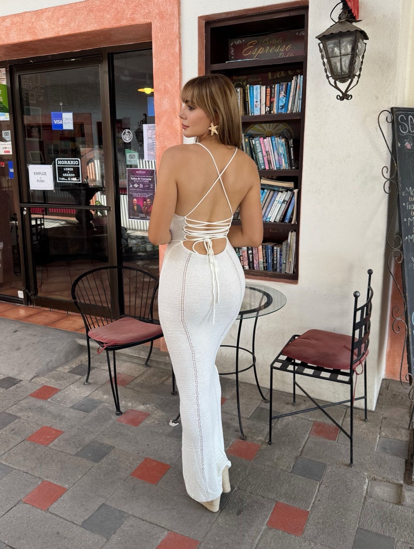 Fergie Dress Blanco