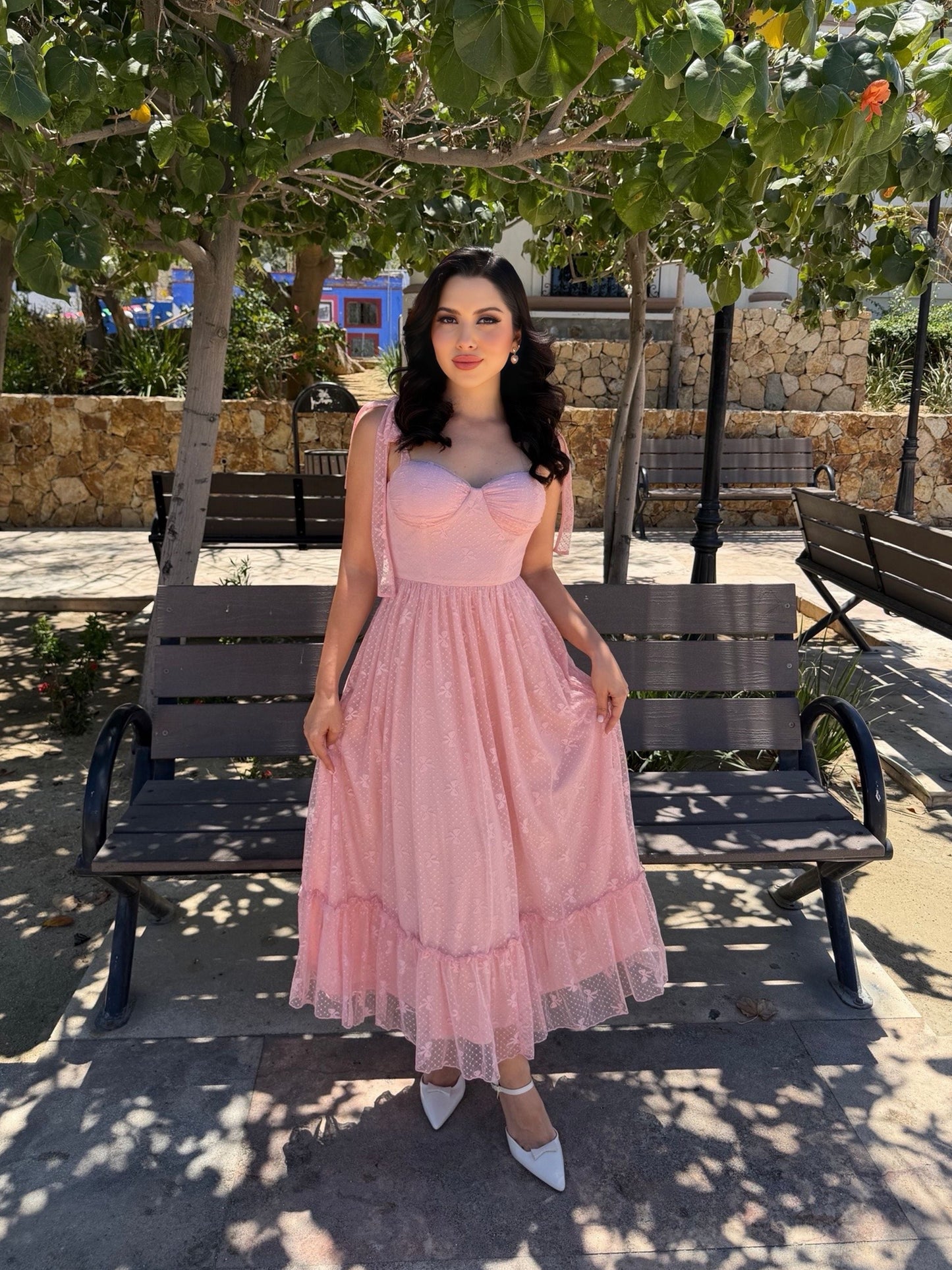 Olivia Dress Rosa
