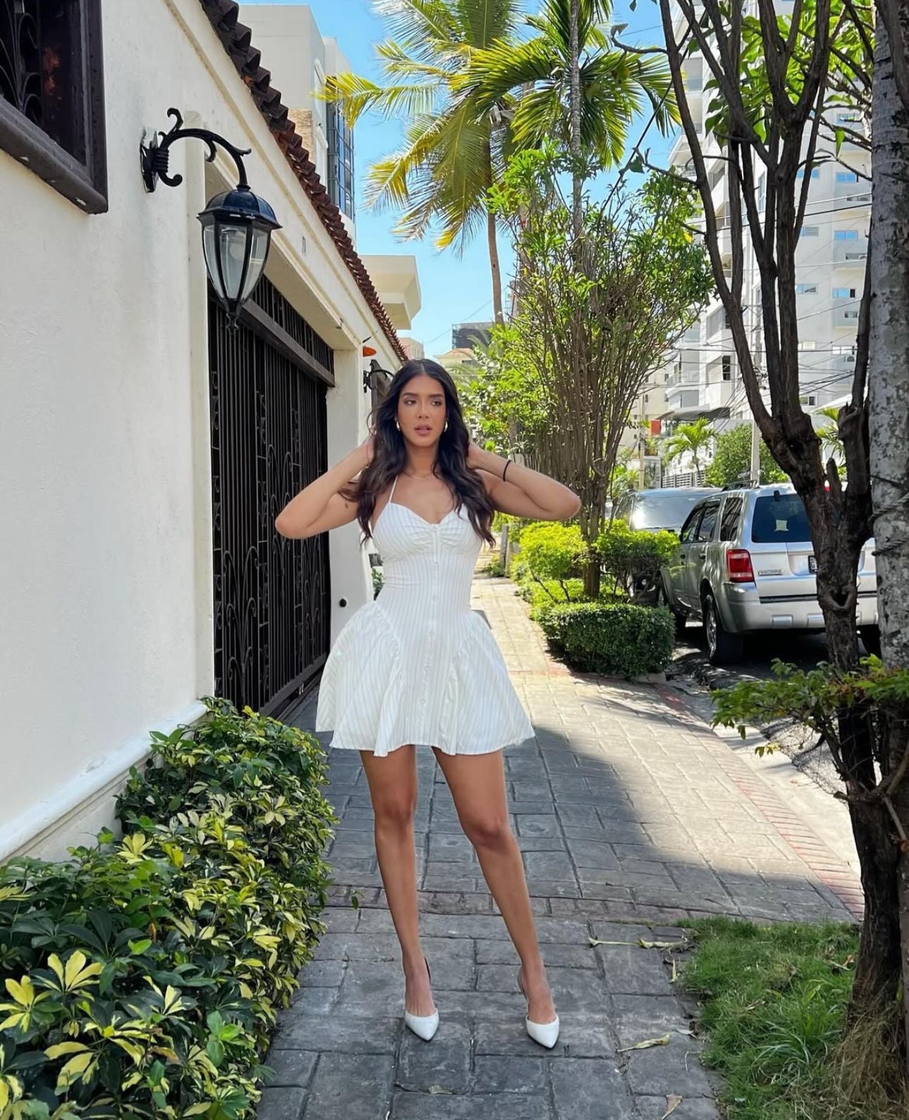 Catalina Dress Blanco