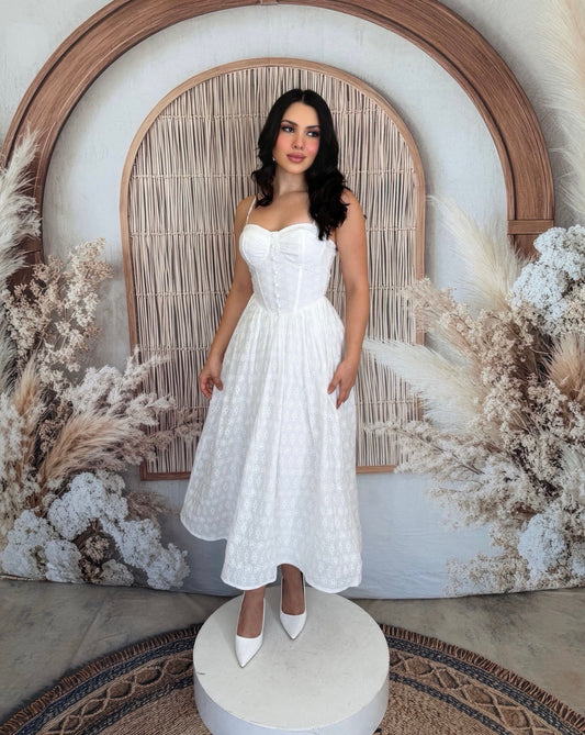 Sasha Dress Blanco