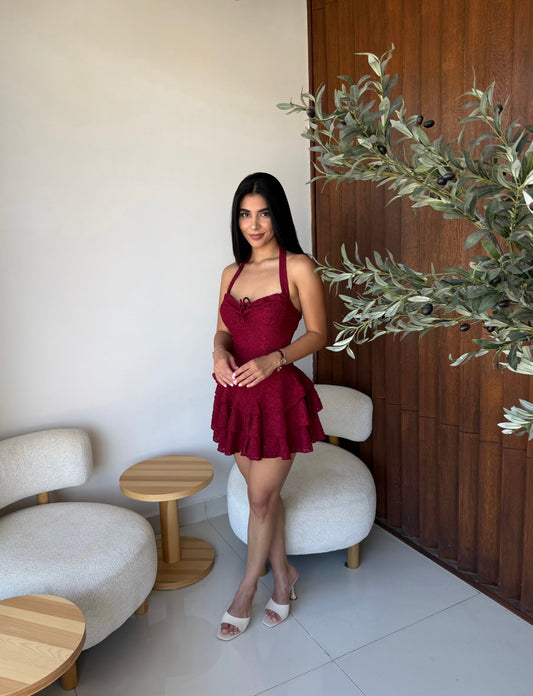 Nataly Dress Tinto