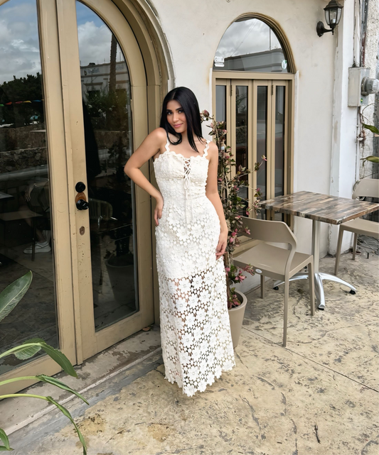 Malena Dress Beige