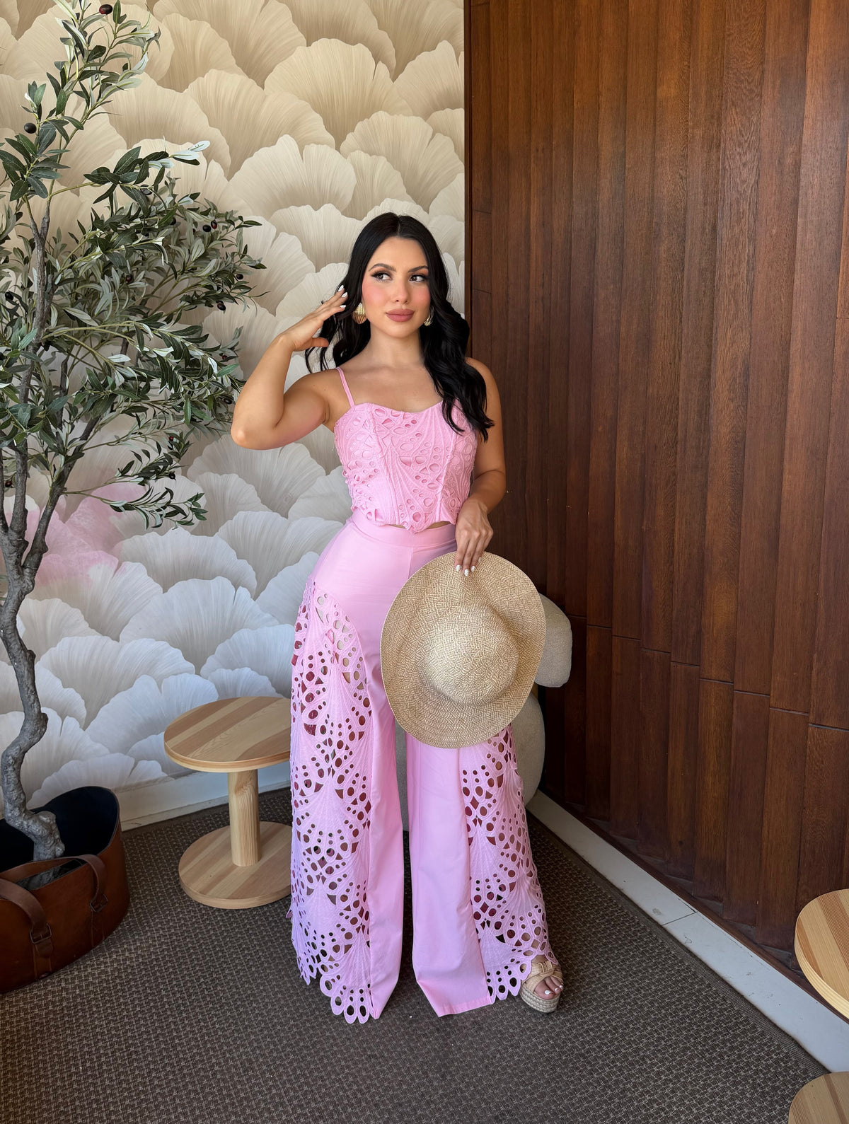 Olivia Set Rosa