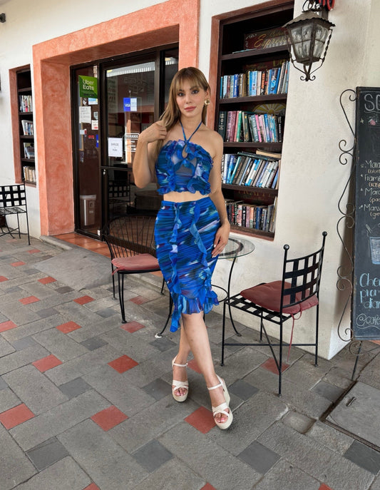 Libia Set Azul