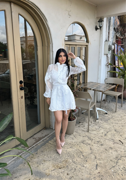 Zendalla Dress Blanco