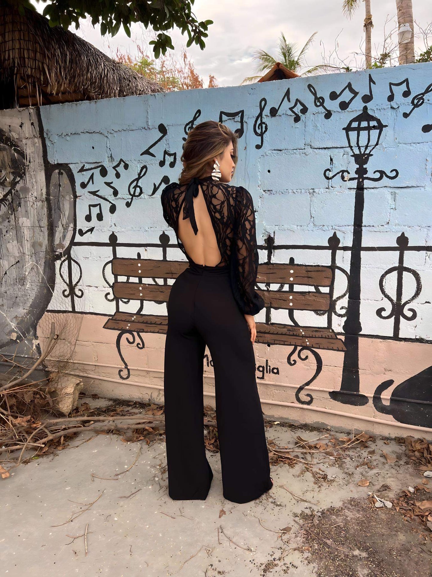 Miranda Jumpsuit Negro