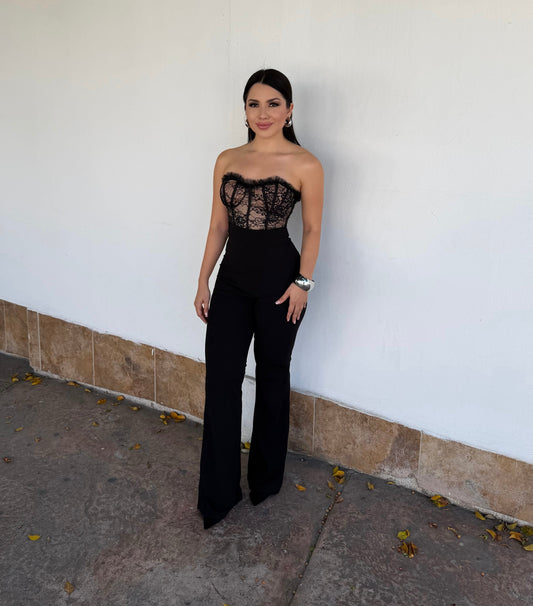 Fátima Jumpsuit Negro