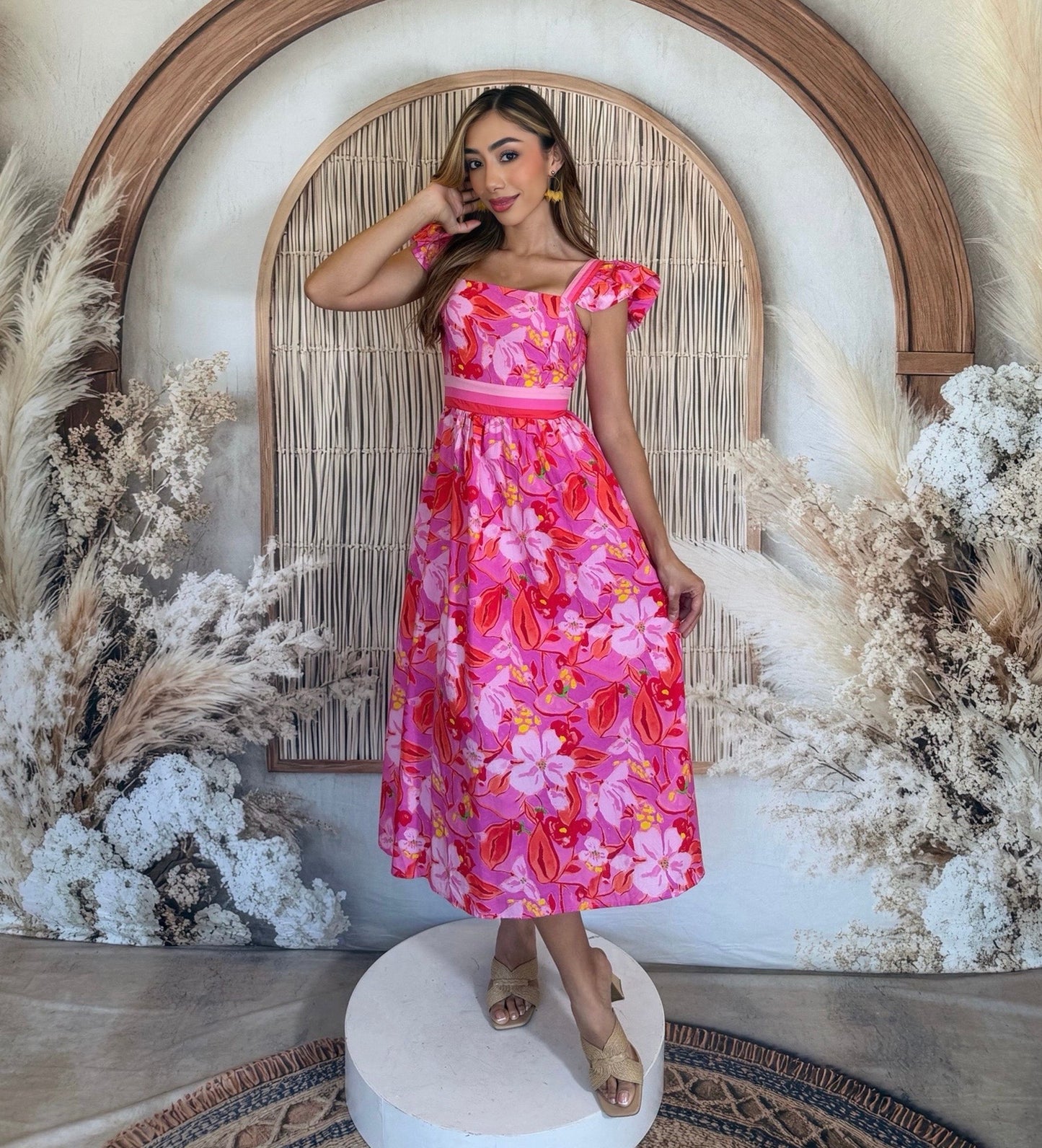Olivia Dress Rosa