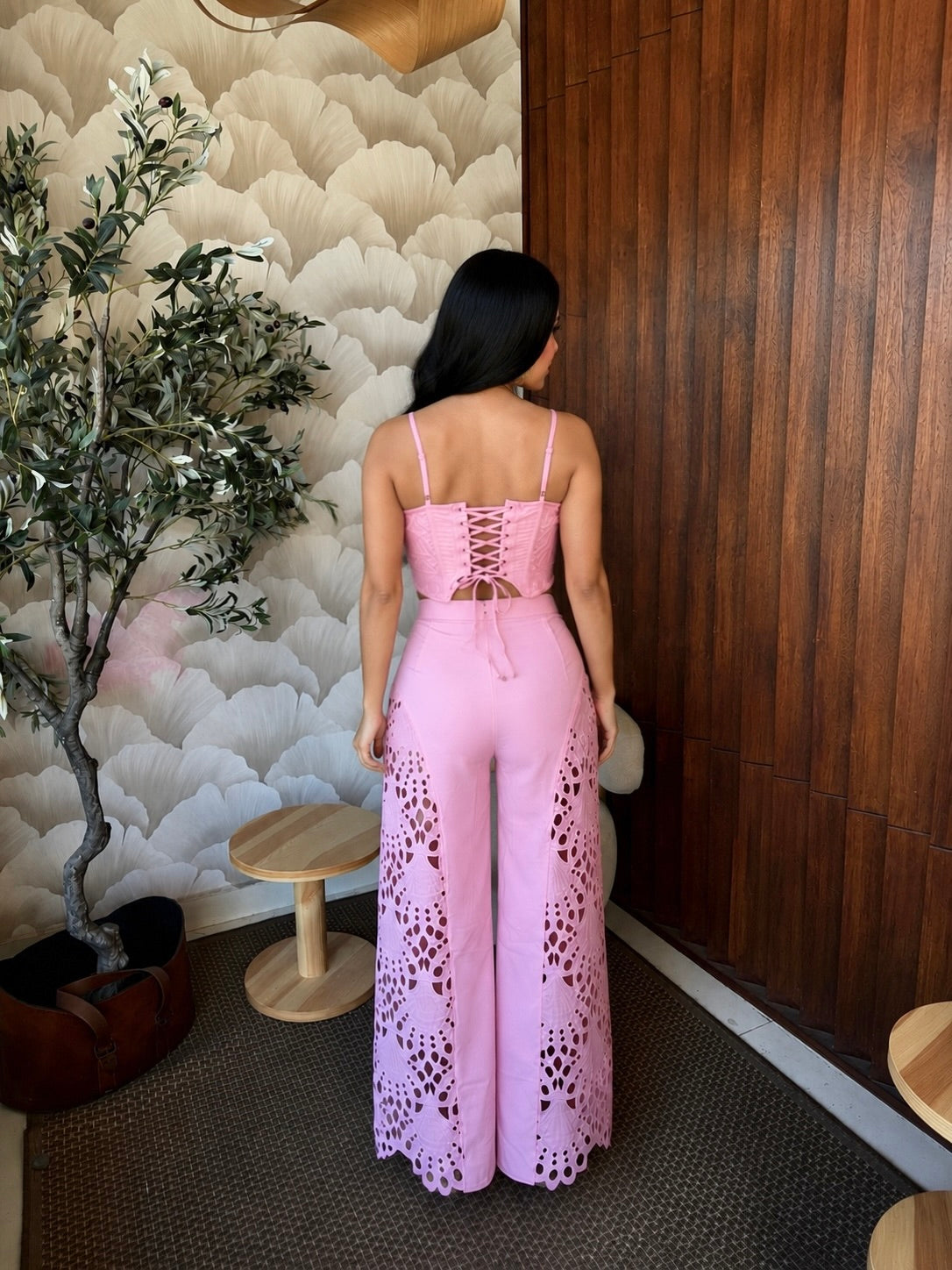 Olivia Set Rosa