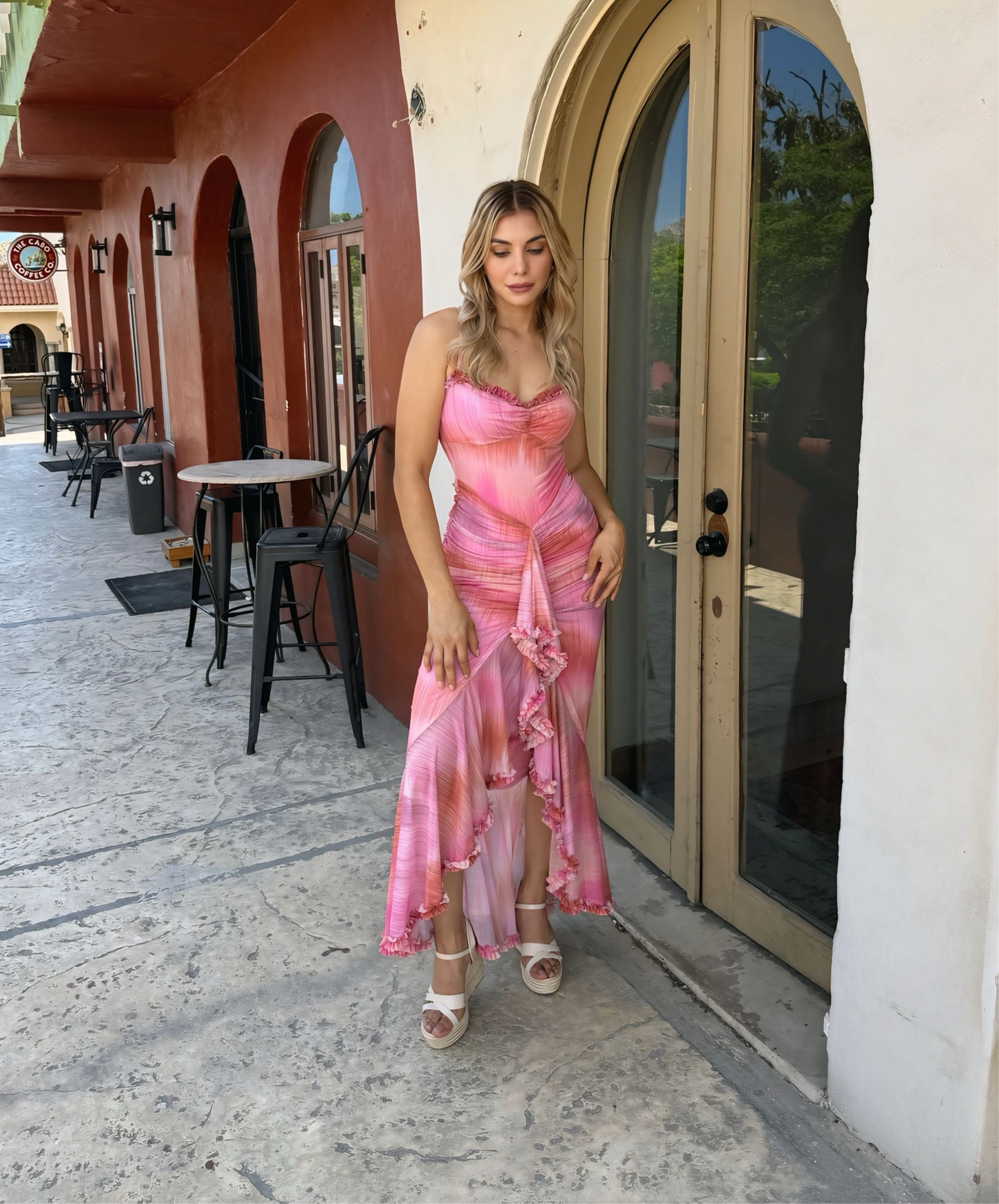 Belinda Dress Rosa
