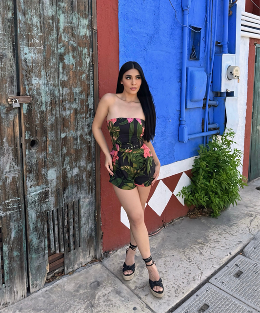 Fergie Romper Floral