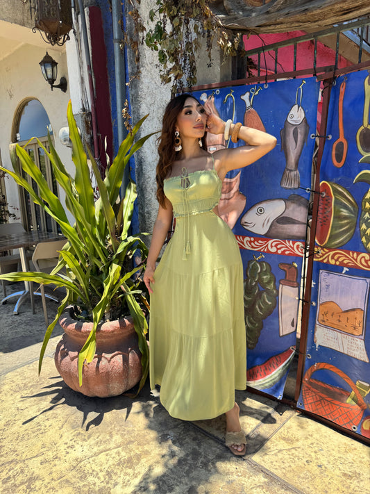Analy Dress Verde (RESTOCK)