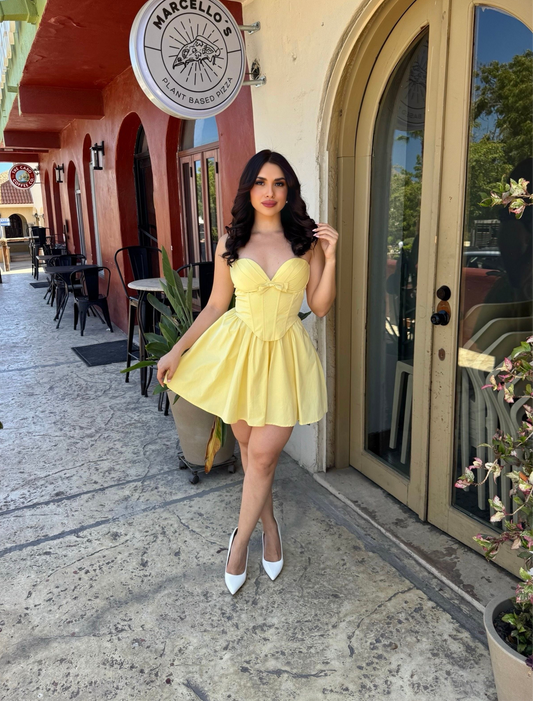 Isabel Dress Amarillo