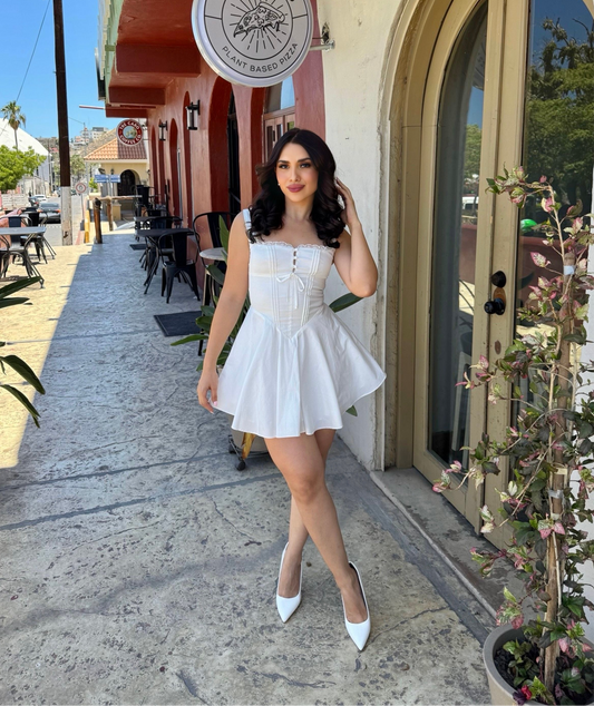 Ariel Dress Blanco