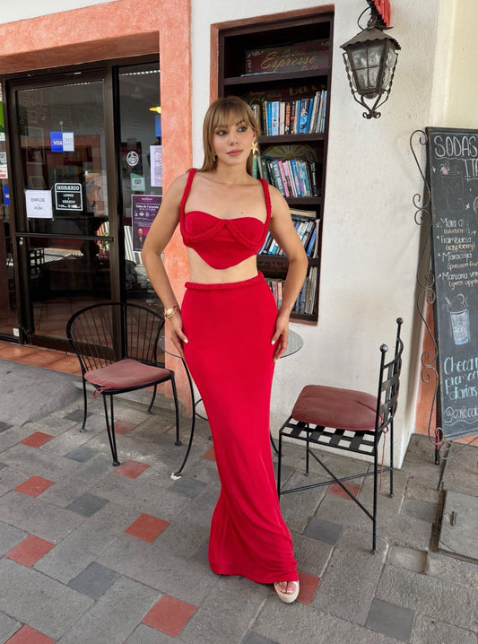 Raquel Set Rojo